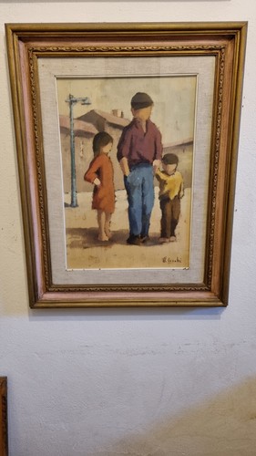 Dipinto walter cecchi quadro - -,